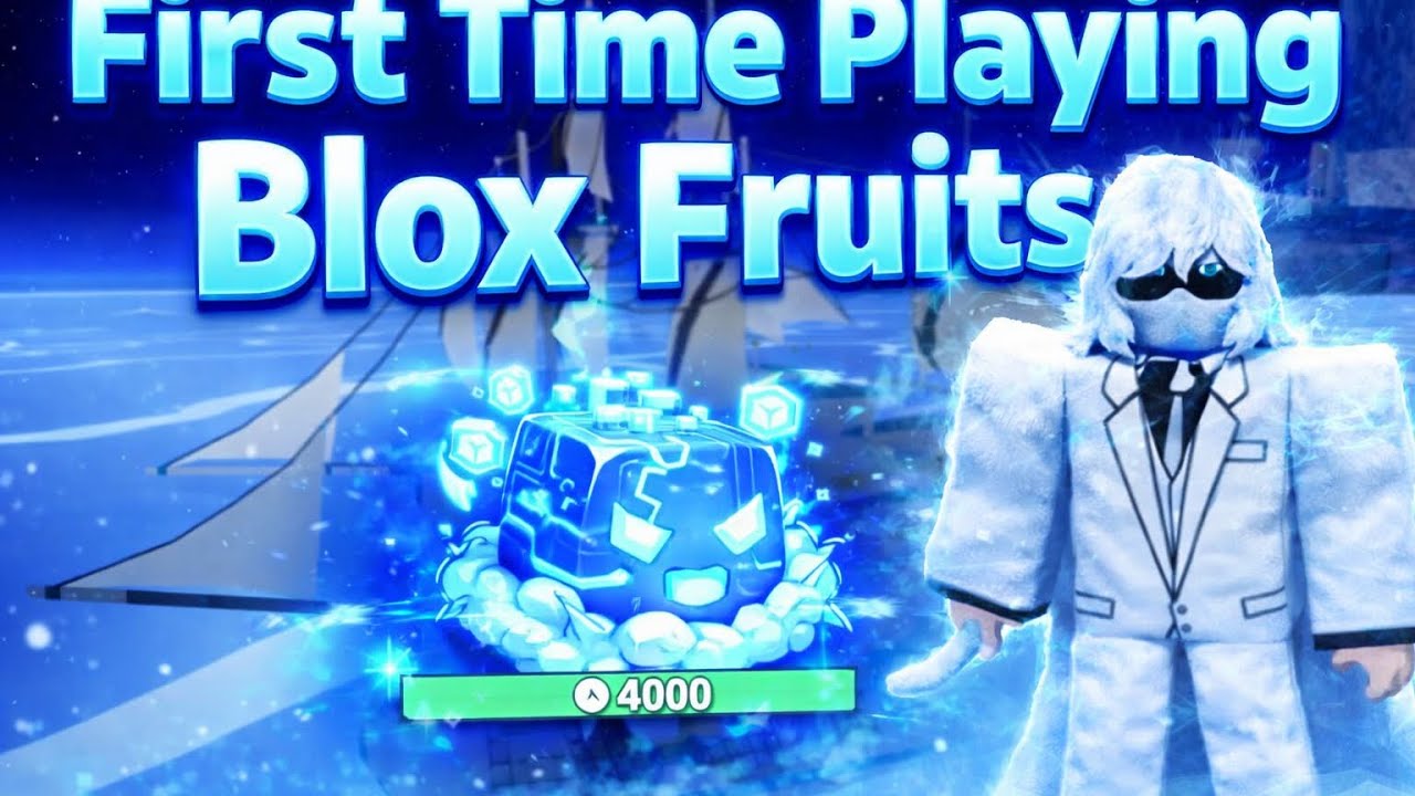 First Time Playing BLOX FRUITS 😮