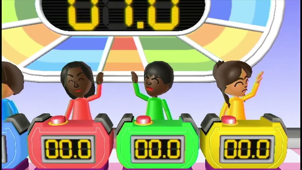 Some Of My Custom CPU Miis In Wii Party
