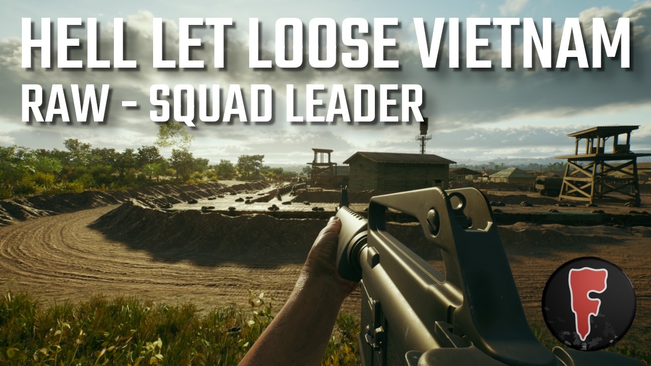 Hell Let Loose Vietnam | US Squad Leader gameplay