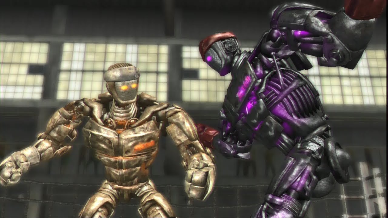REAL STEEL THE VIDEO GAME - ATOM GOLD vs ATOM DARK (PS3/XBOX360)