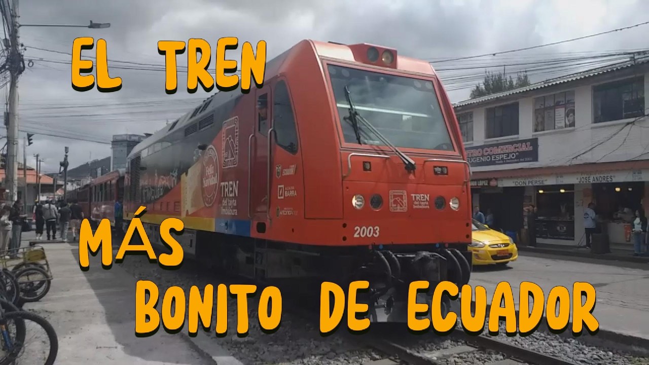EL TREN DEL NORTE  DE ECUADOR: ESTACIONES Y PAISAJES  #imbabura #trenes #ecuador #travelvlog