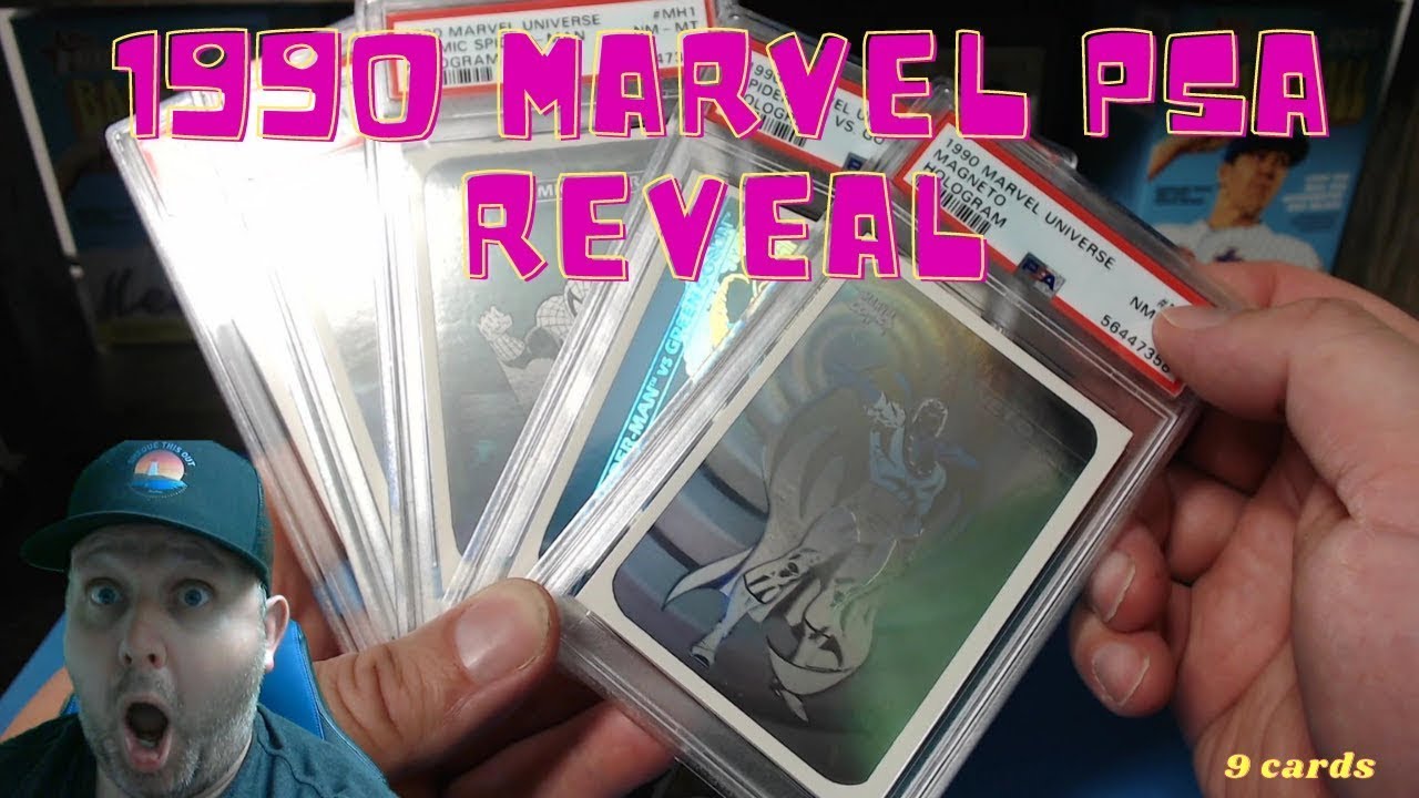 PSA Reveal 1990 Marvel Universe Cards!! What did Stan Lee Grade?