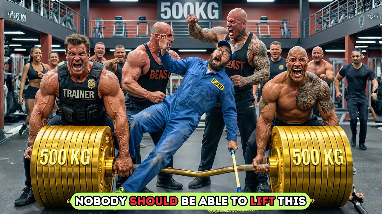 Anatoly&rsquo;s Heaviest Mop Lift EVER Left the Gym SHOCKED!!! | Anatoly Gym Pranks