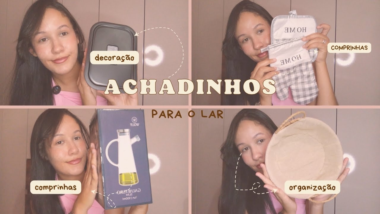 O que já comprei para o meu enxoval de cozinha! 🏠✨