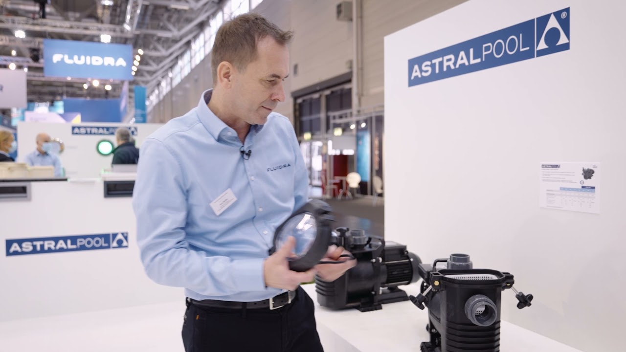 AstralPool: Die neue Schwimmbadpumpe Senext XP auf der aquanale 2021!