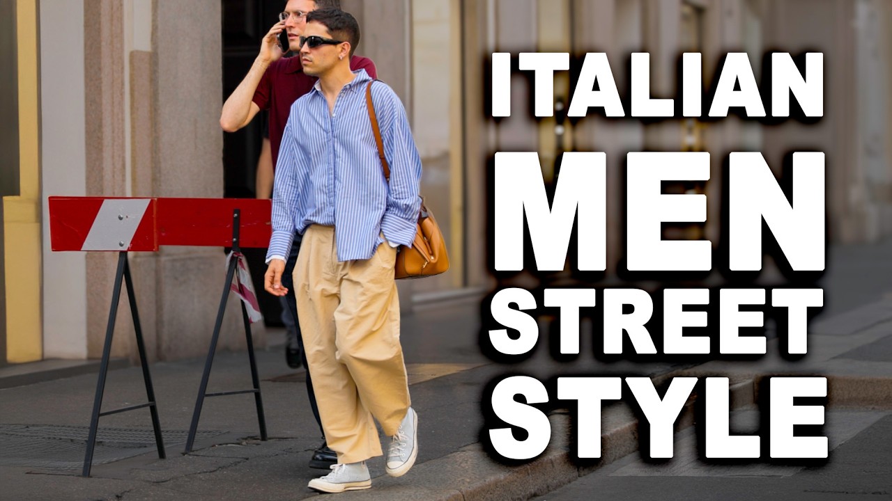 Italian Men Street Style | Milan Summer 2025 ☀️🇮🇹 | What Stylish Men Are Wearing Now