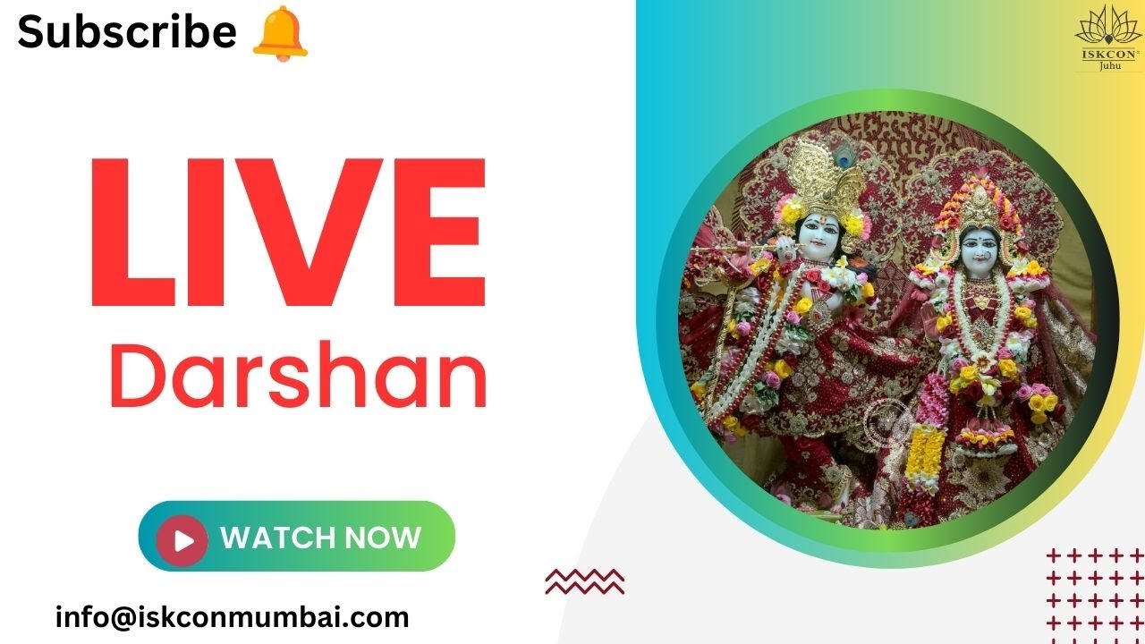 ISKCON Juhu Mumbai Live Darshan Part - 2 | 23rd Jan 2026 ( 4 PM to 9 PM )