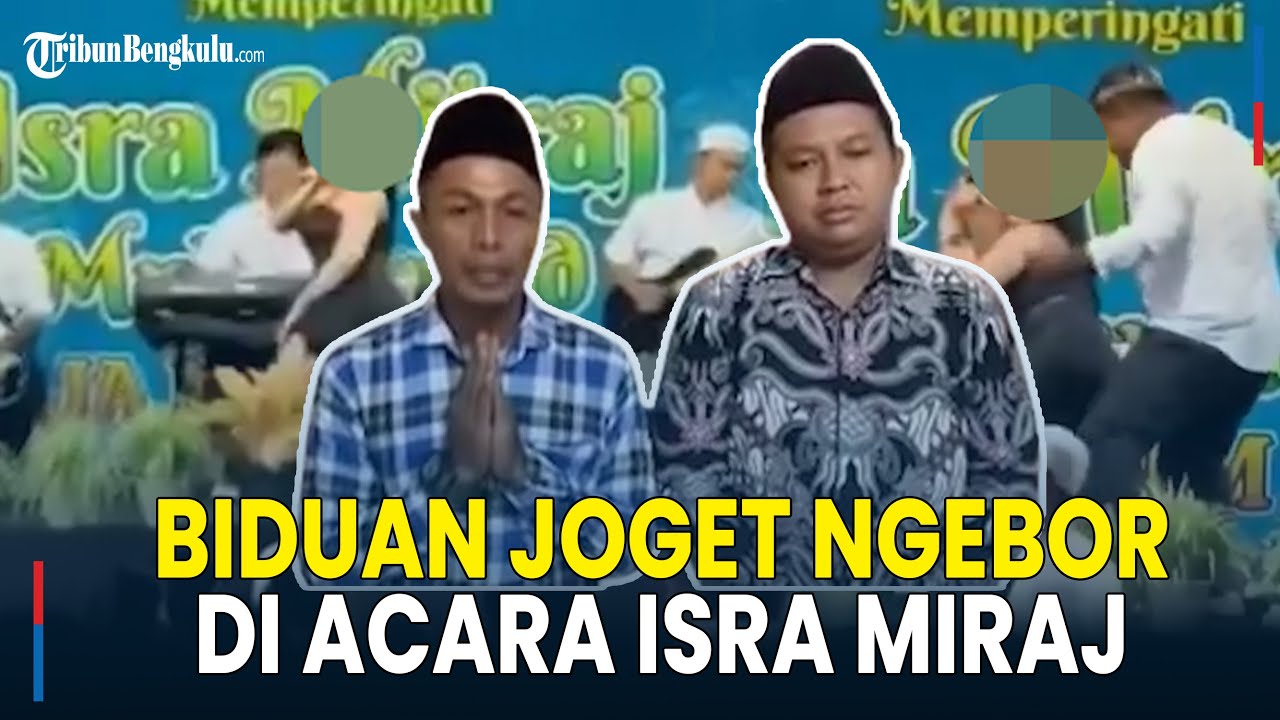 'Murni untuk menghibur' Pengakuan Panitia Saat Biduan Joget Ngebor di Panggung Isra Miraj Banyuwangi