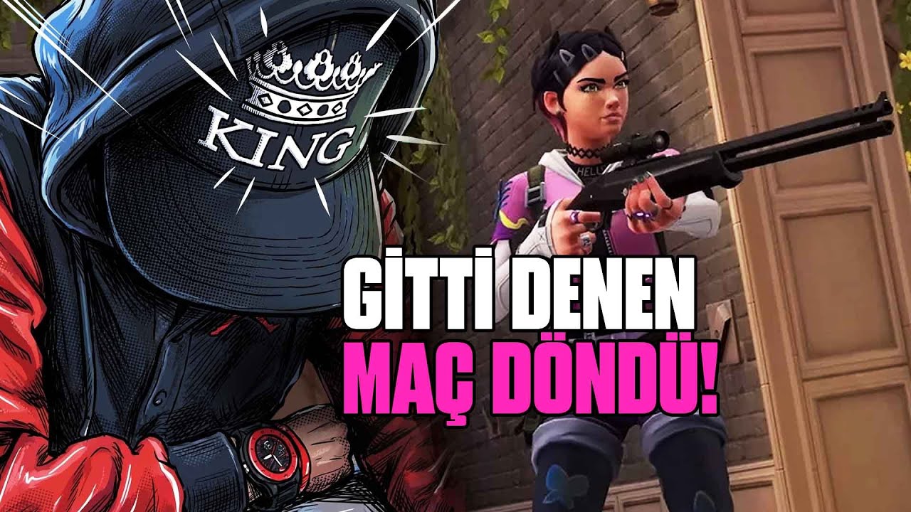 GİTTİ DENEN MAÇ DÖNDÜ! | VALORANT DERECELİ