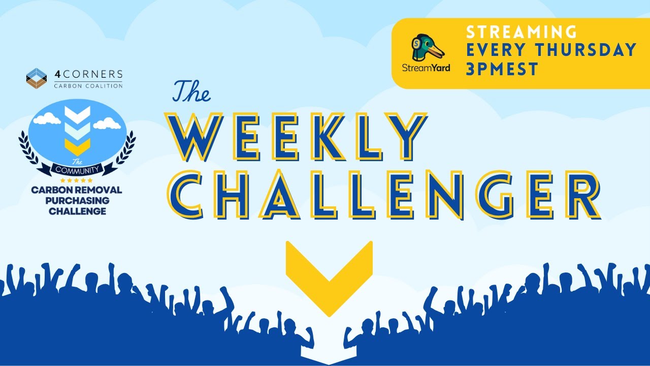 The Weekly Challenger: The Community CDR Purchasing Challenge Meetup