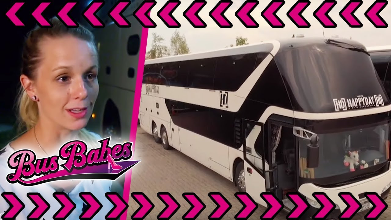 505 PS Nightliner: Jule kämpft sich durch enge Straßen in Berlin | Bus Babes | kabel eins