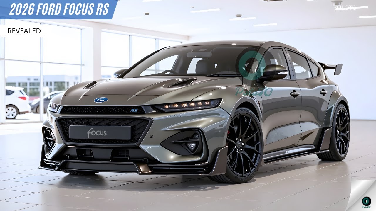 2026 Ford Focus RS раскрыт - легендарное имя в мире крутых хэтчбеков вернулось!