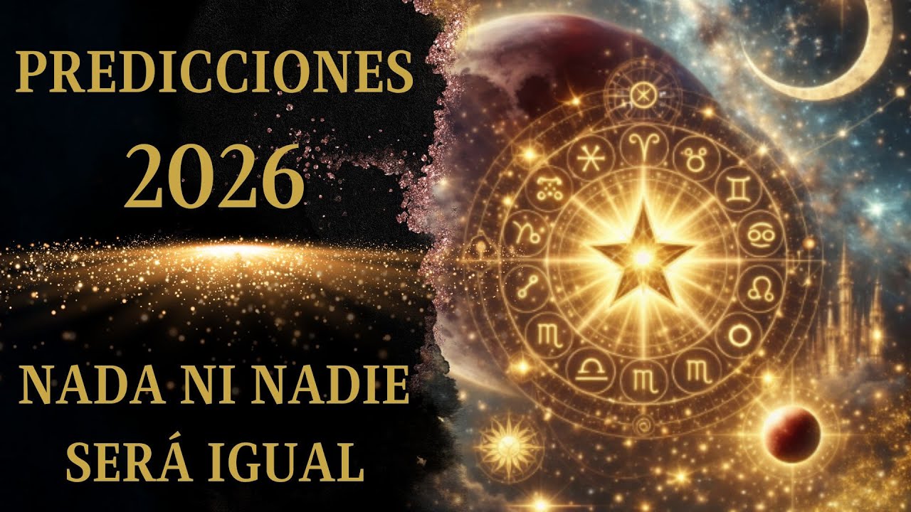 📌PREDICCIONES ASTROLÓGICAS 2026💫NADA NI NADIE SERÁ IGUAL🙏