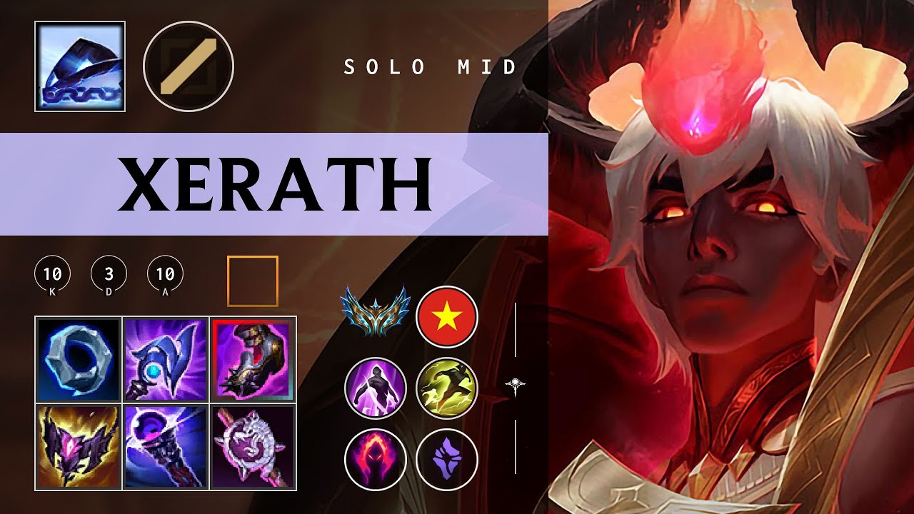 Xerath Mid vs Lux - VN Challenger Patch 26.02
