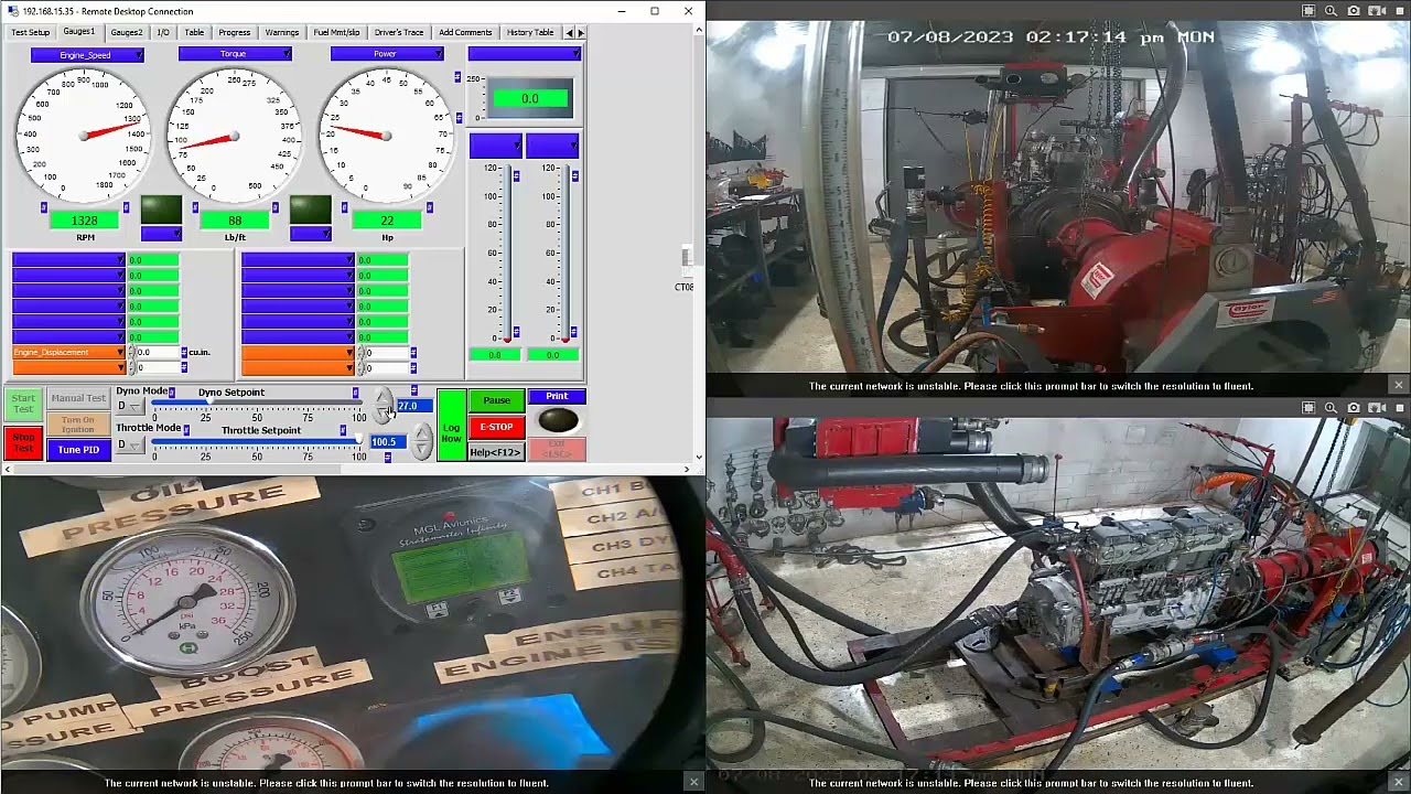 Gardner dyno run 6Lw 1938