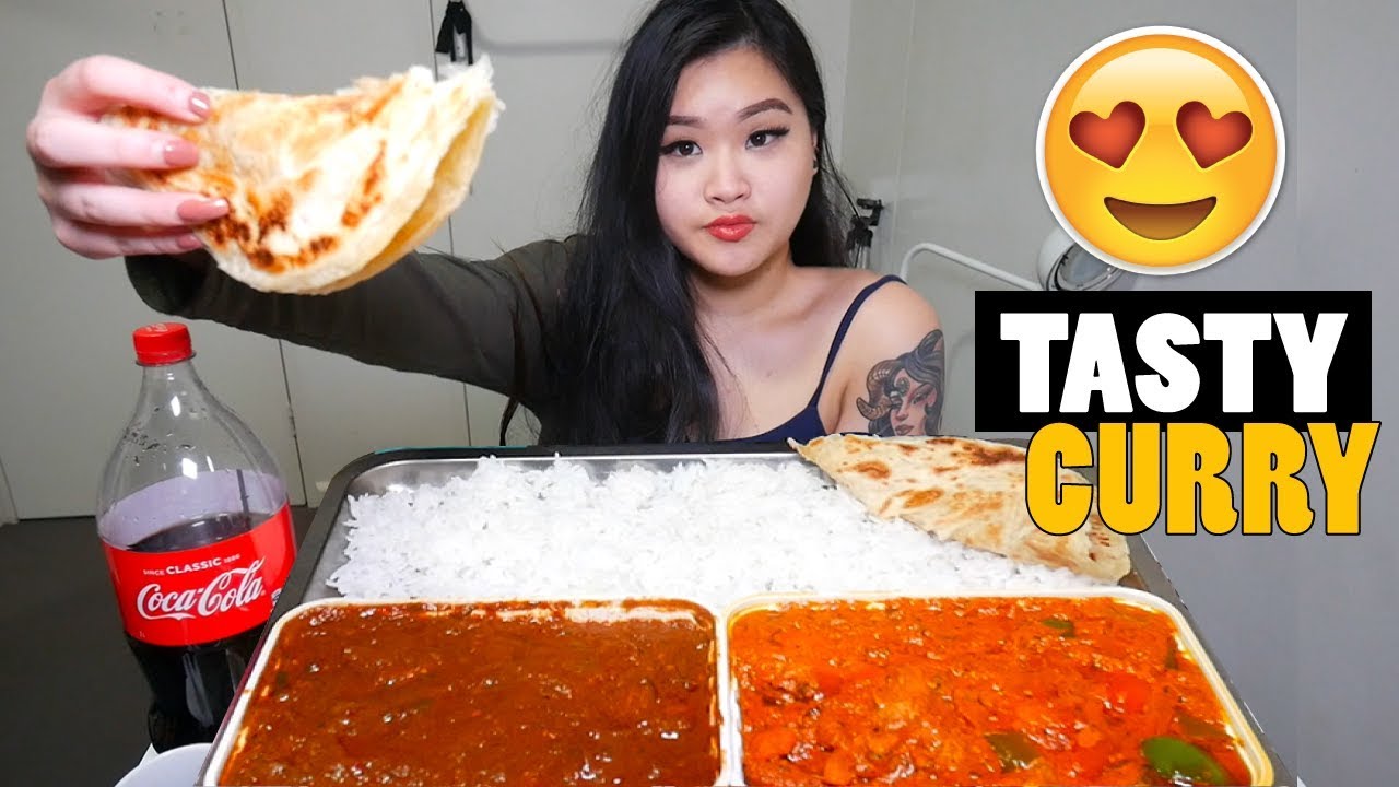 Indian Chicken Tikka & Lamb Vindaloo | Mukbang
