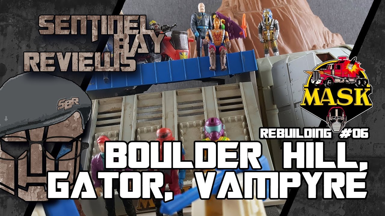 Rebuilding M.A.S.K. #06: Boulder Hill,Gator, Vampyre, deutsch/German