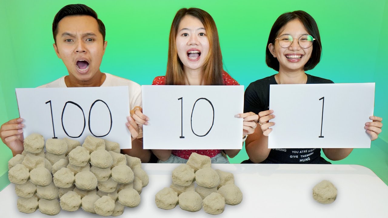 TANTANGAN MENU BUKA PUASA 1 10 ATAU 100 BAKSO!! AUTO MUKBANG!!