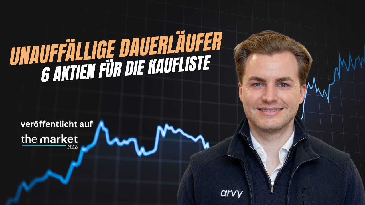 Unauffällige Dauerläufer (Compounder): 6 Aktien für die Kaufliste