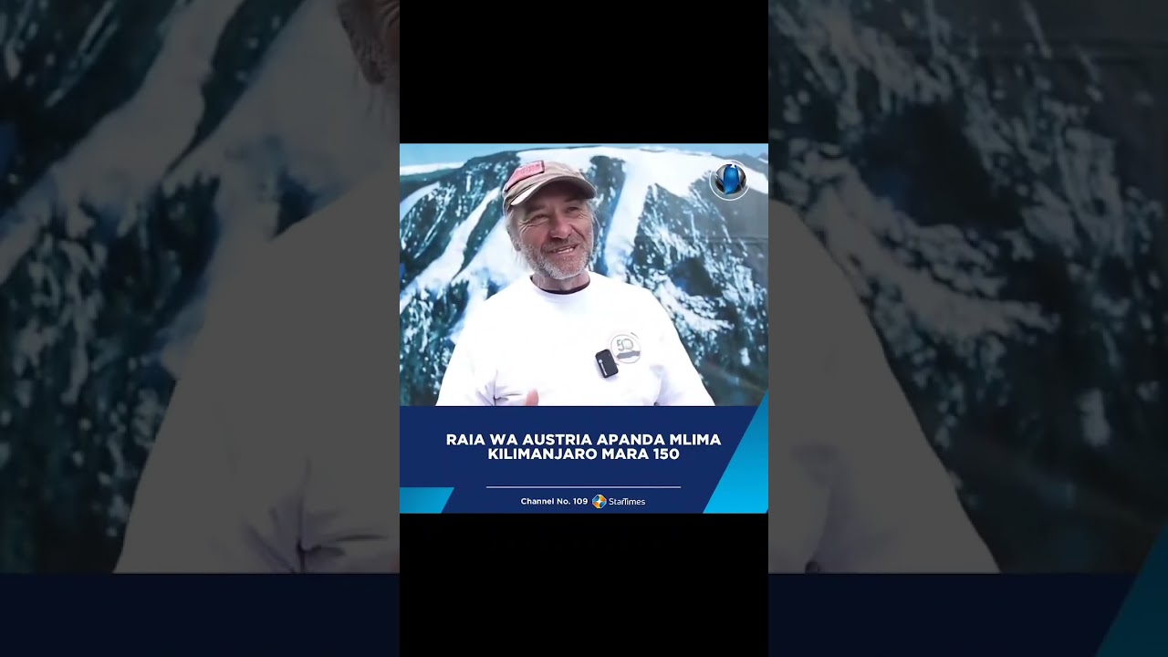 Austrian citizen Rudi Stangl has set a record for climbing Mount Kilimanjaro 150 times. #trend