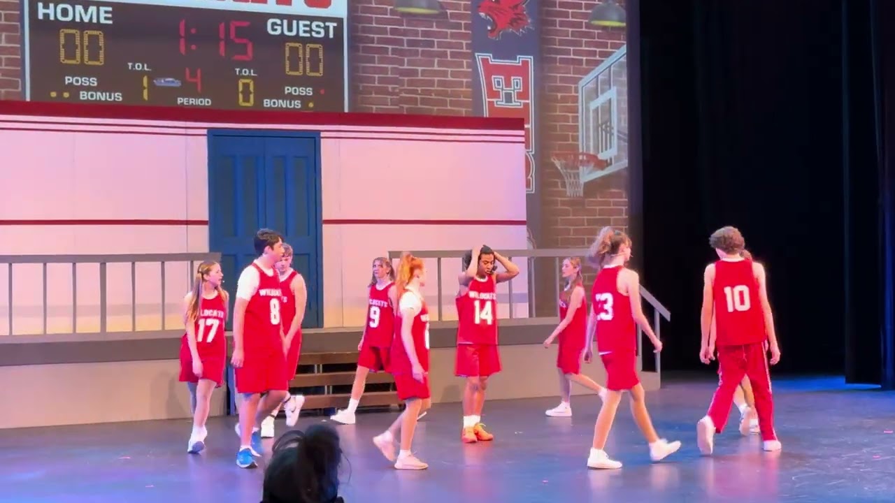 Act 1, Scene 4: Get’cha Head in the Game. Rolls Royce as Troy Bolton in Disney High School Musical.