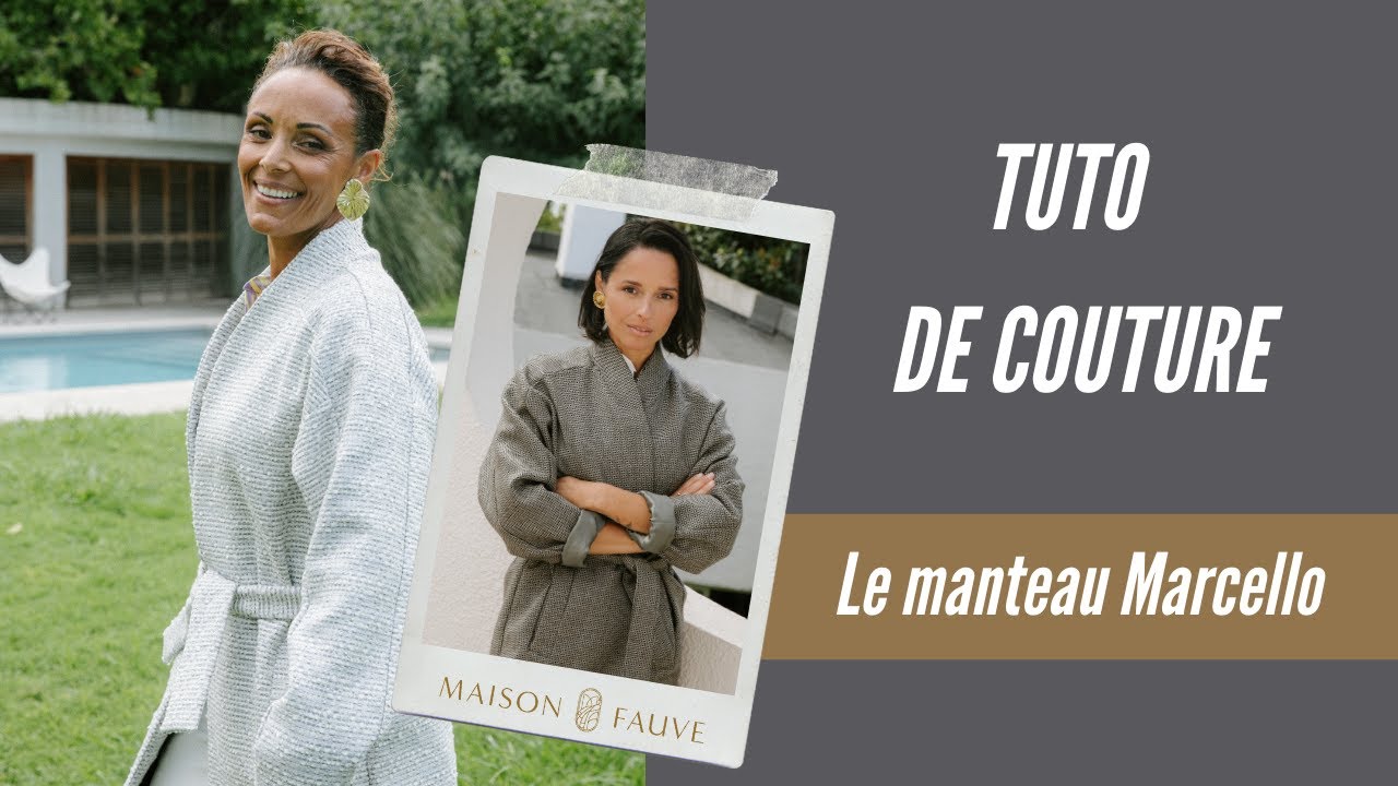 Tuto Patron Couture - Manteau Marcello