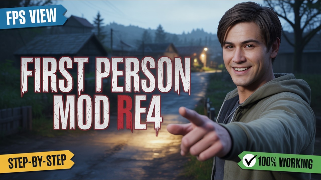 How to Install First Person Mod for Resident Evil 4 Remake (2026 Guide)