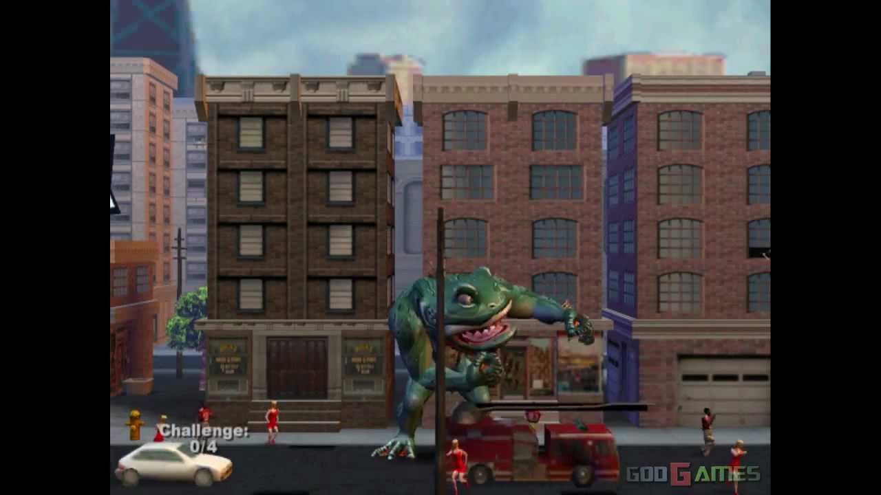 Rampage Total Destruction - Gameplay PS2 HD 720P