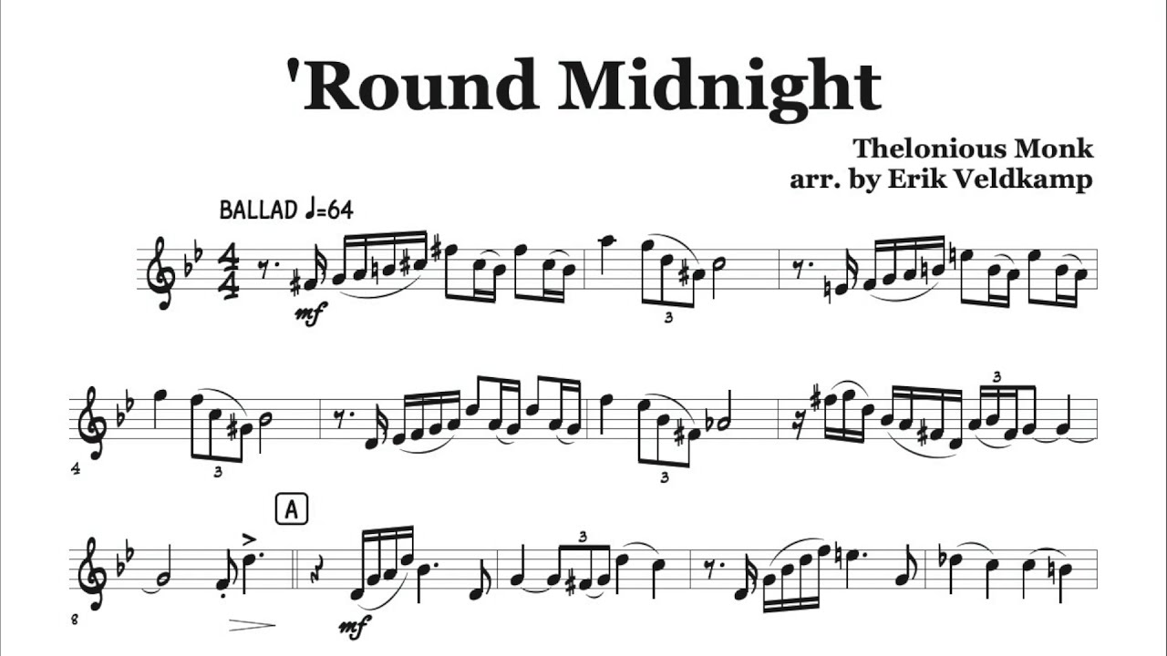 'Round Midnight (4 trumpets)