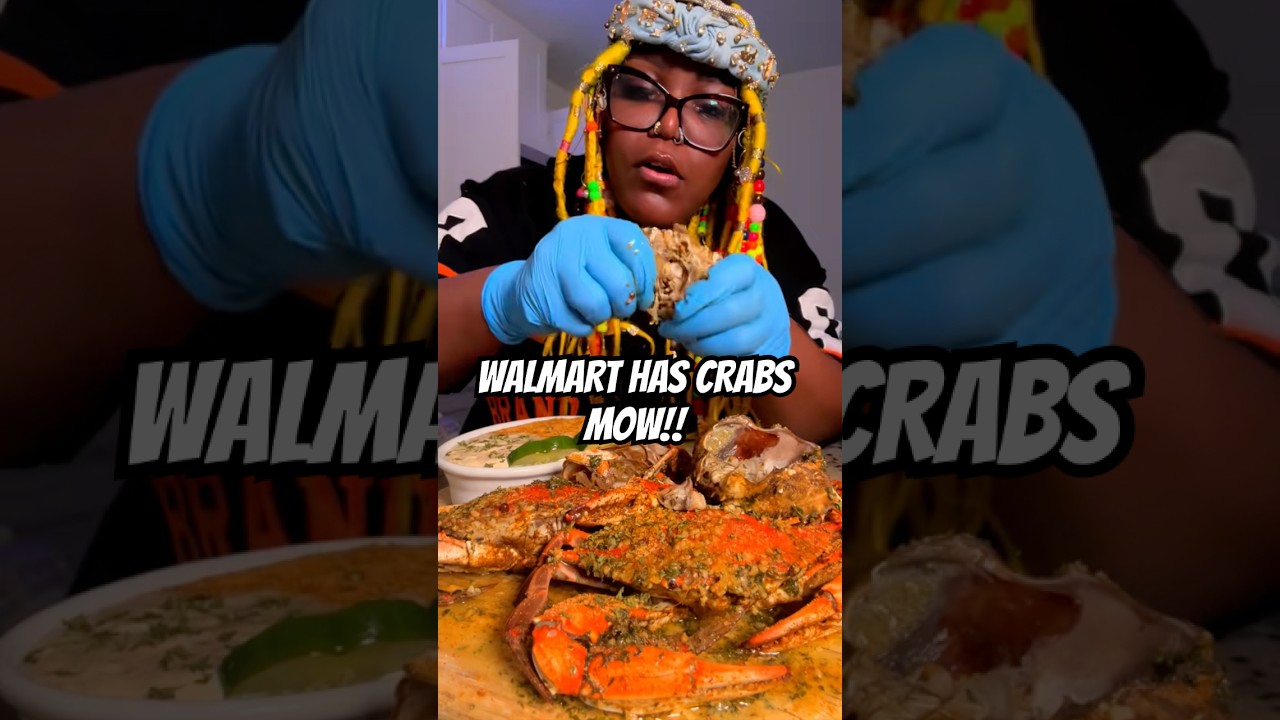 В Walmart теперь есть крабы!!