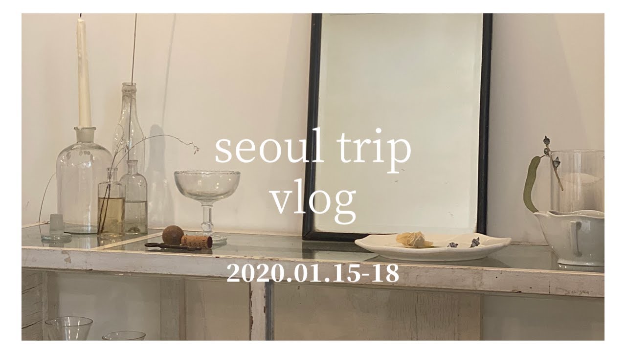 (𝐣𝐩/𝐤𝐫)𝐕𝐋𝐎𝐆✈️ | 韓国旅行 / 明洞カフェ / お洒落なセレクトショップ / 2020年初韓国旅行