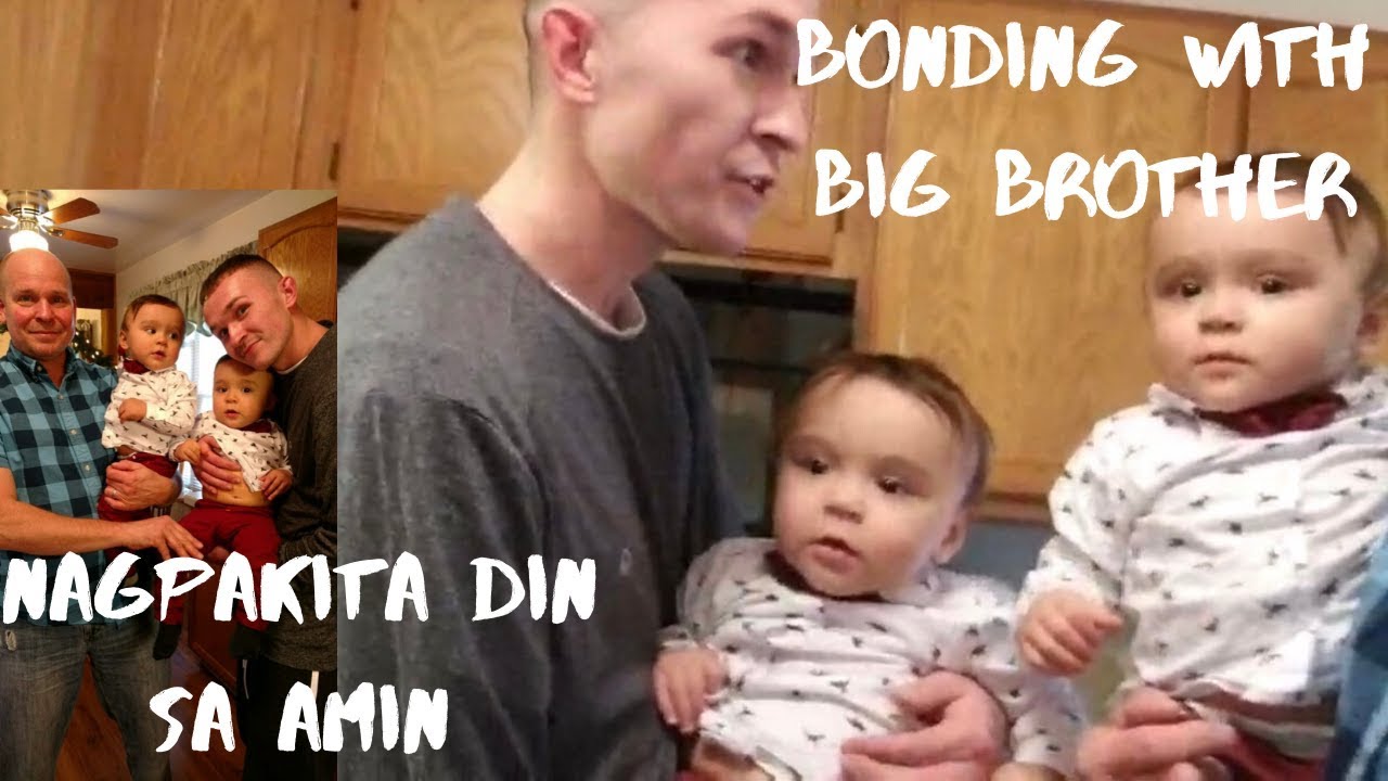 TWINS BONDING WITH BIG BROTHER | HINDI NAKILALA ANG KANILANG KUYA | FILIPINA AMERICAN COUPLE