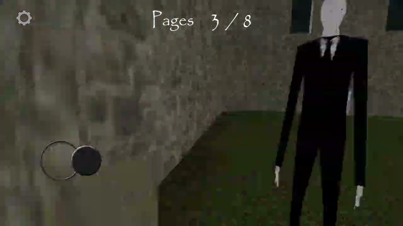 Gameplay na Trudnym Slenderman Rise Again 1.9