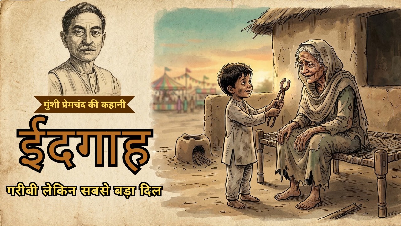 गरीबी लेकिन सबसे बड़ा दिल 💔 | ईदगाह | मुंशी प्रेमचंद की अमर कहानी