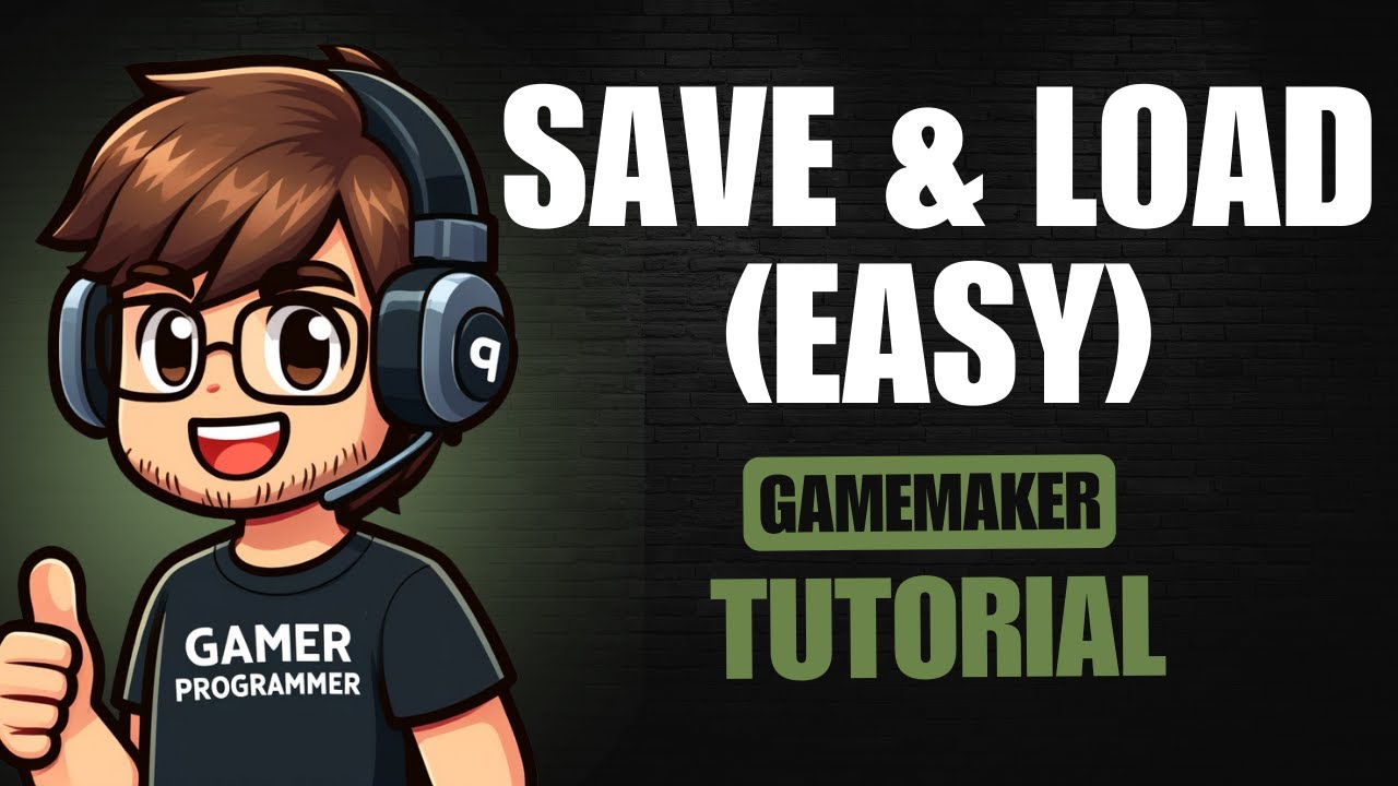 Simple Saving & Loading System in GameMaker | Tutorial | 2025