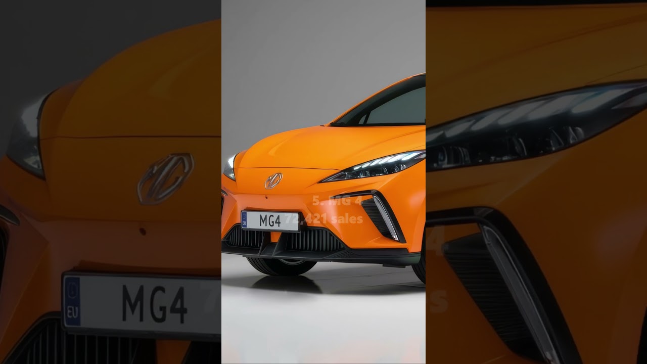 TOP 10 Best-selling EVs in Europe 2023 (reference)