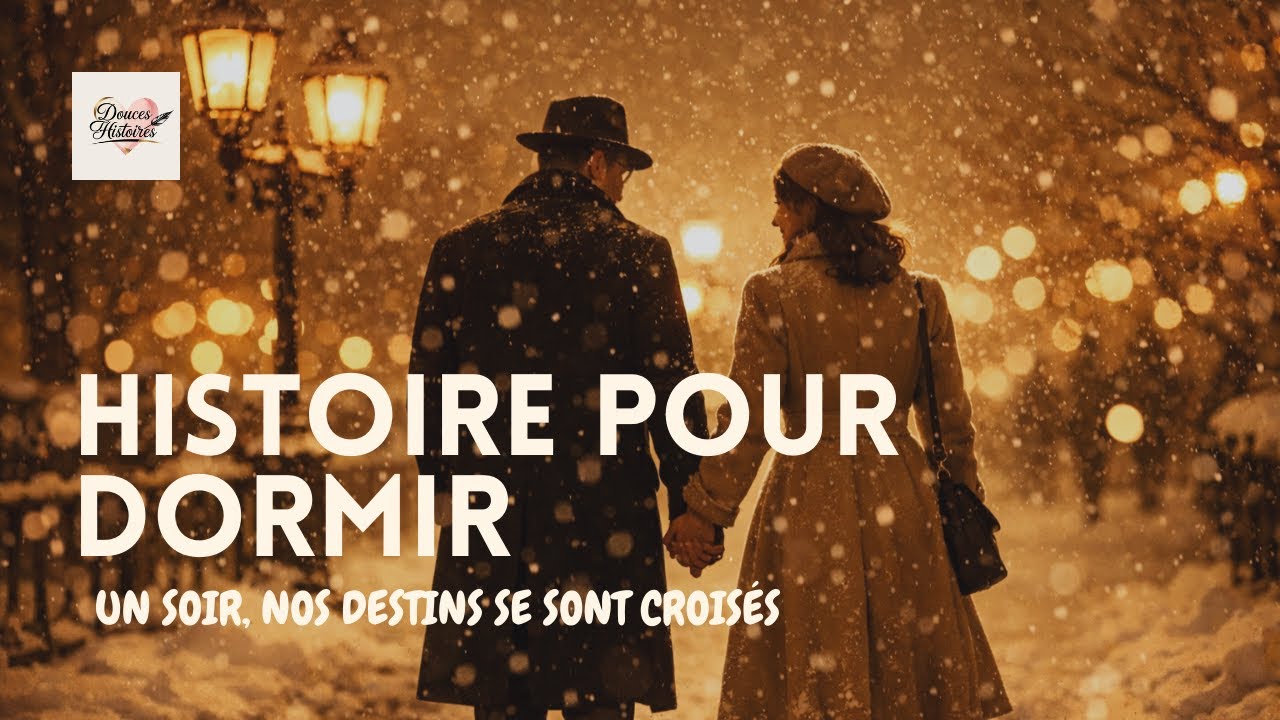 TRES BELLE HISTOIRE D'AMOUR POUR DORMIR💤 I UN SOIR, NOS DESTINS SE SONT CROISÉS I Voix  Femme