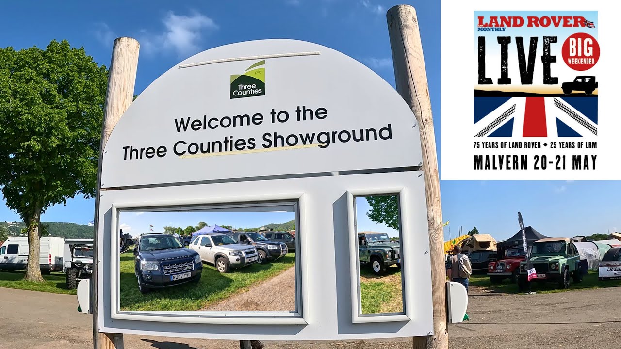 Land Rover Live 2023 At Malvern Three Counties Showground