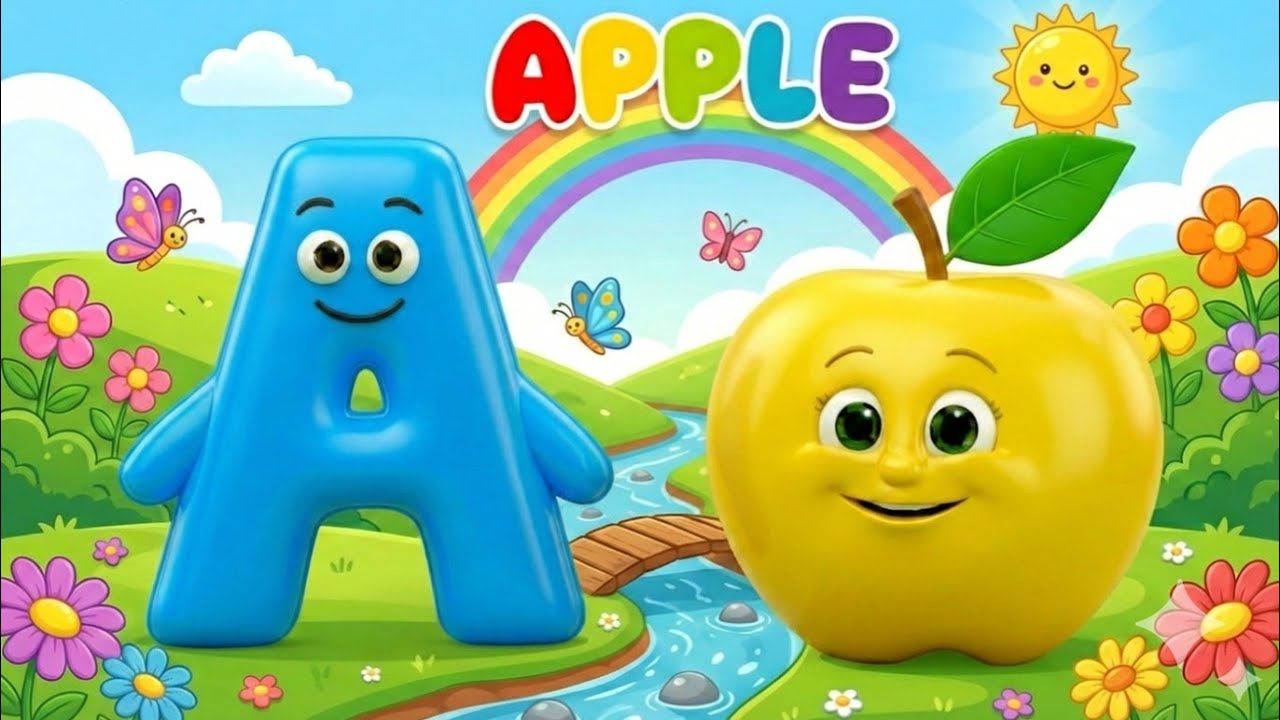ABC Phonics Song | Toddler Learning Video | A For Apple 🍎 | Alphabet Song | ABC Song 1161