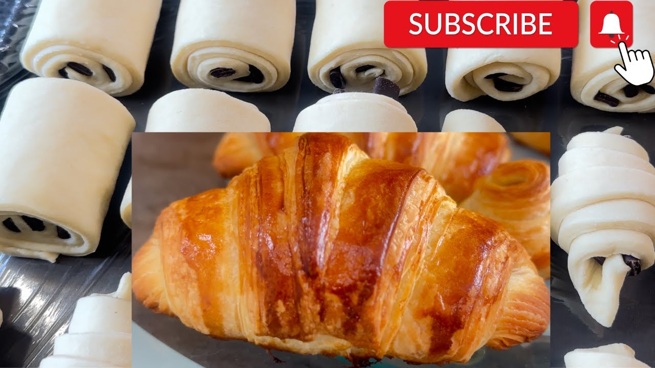 PAIN AU CHOCOLAT, CROISSANT LE SECRET DES BOULANGERIES POUR LES CONGELER AVEC FEUILLETAGE SIMPLIFIE