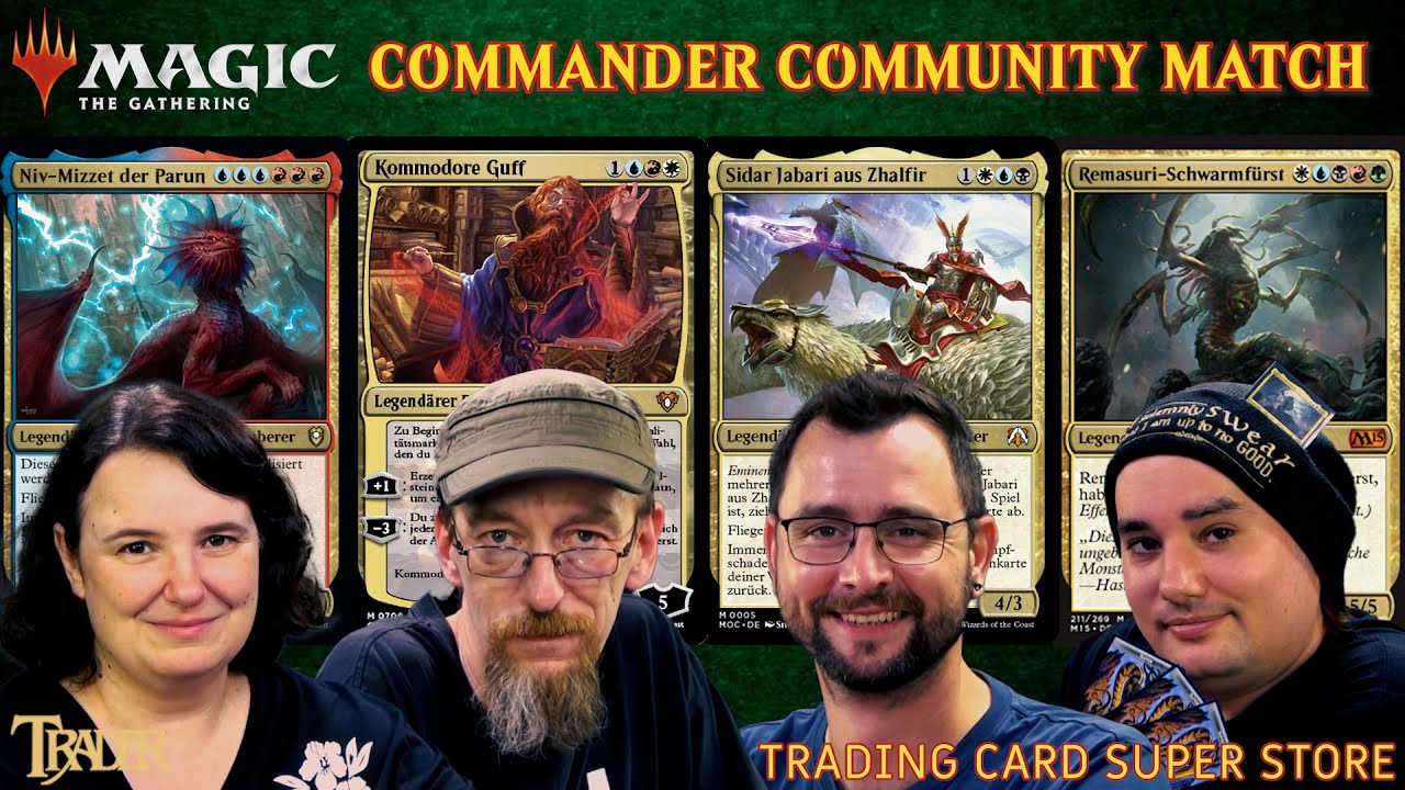 MTG Commander Gameplay 153 | Magic the Gathering deutsch | Trader Event Multiplayer Deck Match 2023