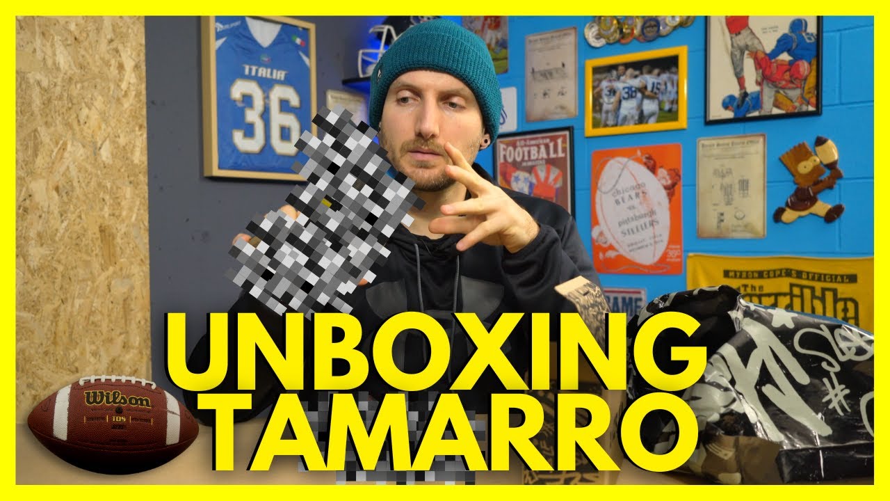 Unboxing Tamarro - Football americano