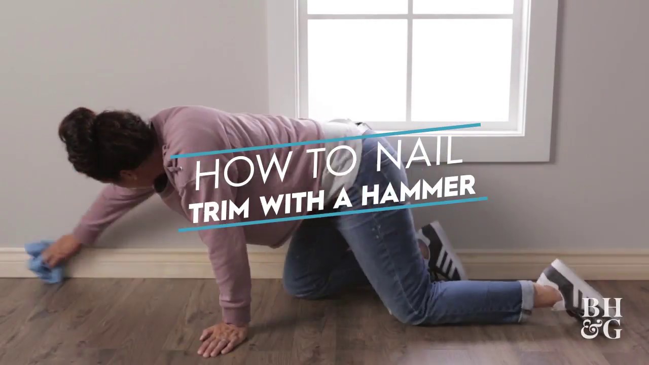 How to Nail Trim with a Hammer