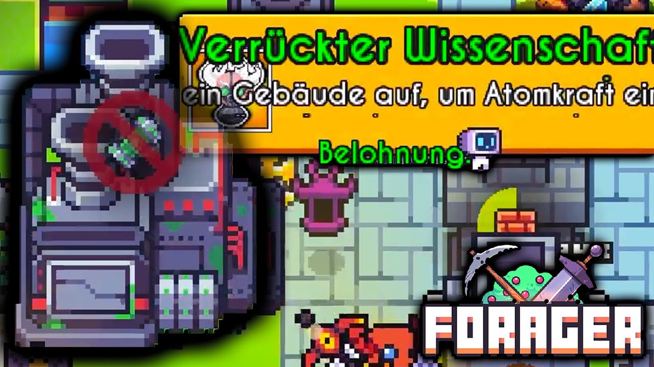Das erste ATOMGEBÄUDE ist fertig! | FORAGER | #17