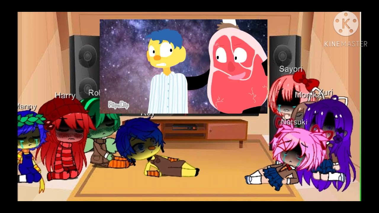 Ddlc and dhmis react to dhmis memes {Original}