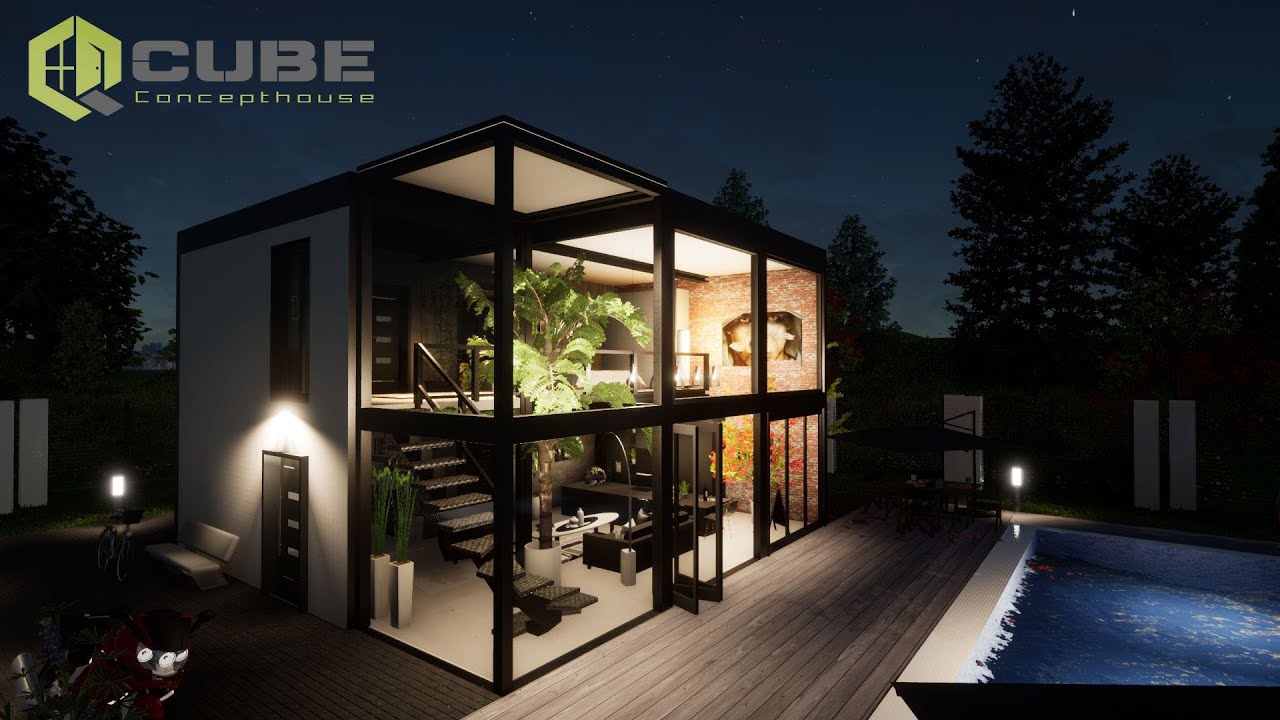 LIVING 90-1 2G, 90m², Containerhaus, Ferienhaus, Mobilheim, Einfamilienhaus, Modulhaus