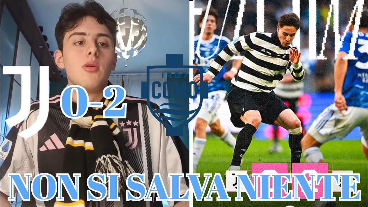 SENSO DI APATIA, STAGIONE FINITA | JUVENTUS 0-COMO 2