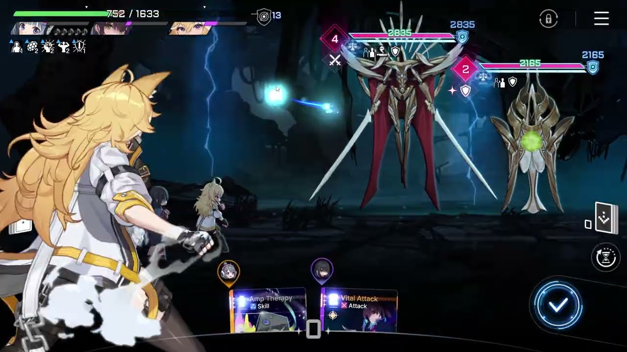 World 5 Chaos Zero Nightmare Boss Difficulty 5 Normal Mode.