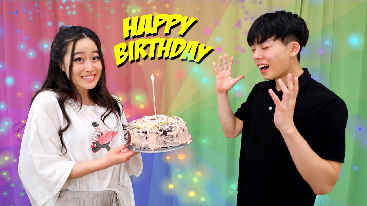 Baking A Cake WITHOUT A Recipe: DANDAN'S BIRTHDAY CAKE EDITION!