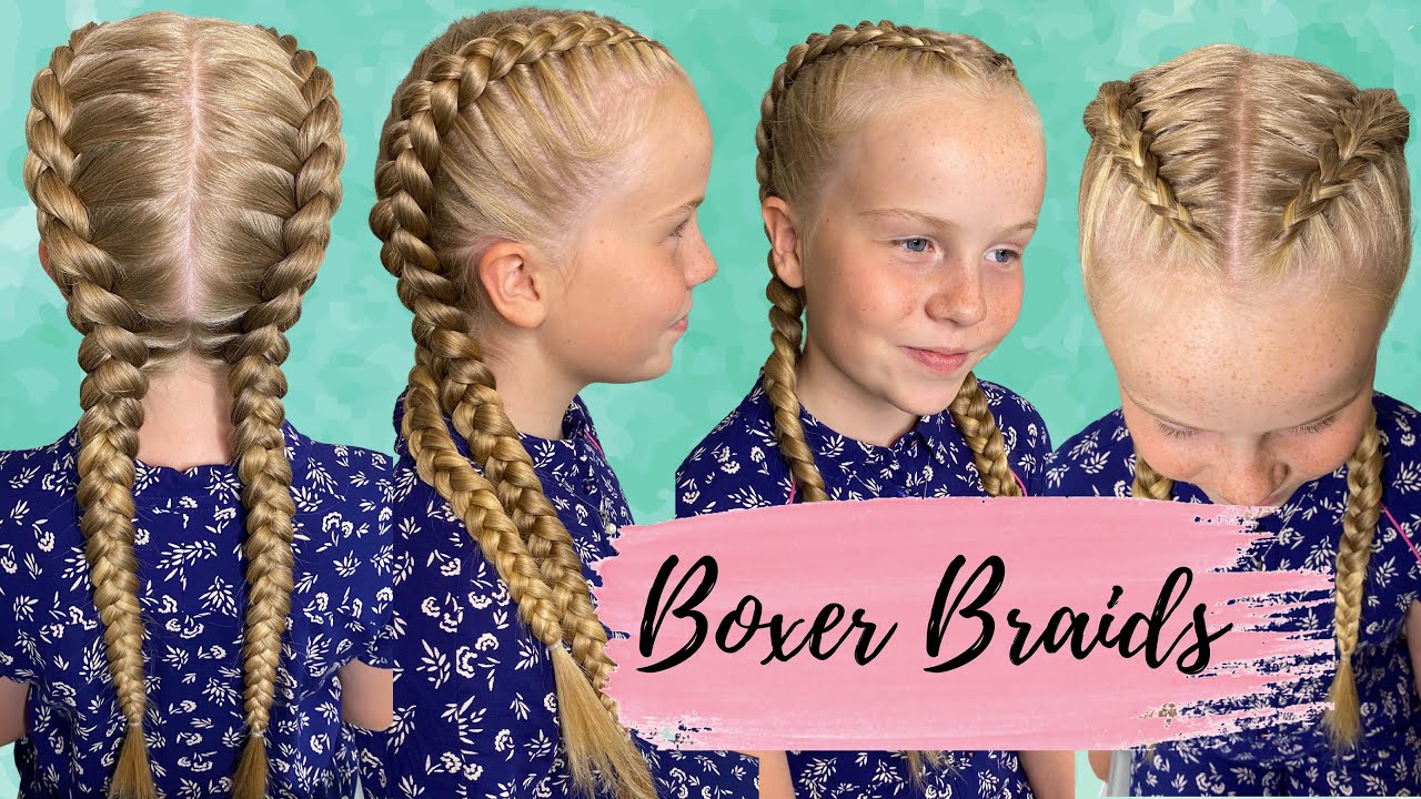 How to do tight BOXER BRAIDS that are perfect every time!